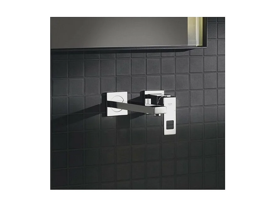 Mitigeur lavabo mural GROHE Eurocube taille M + corps encastré