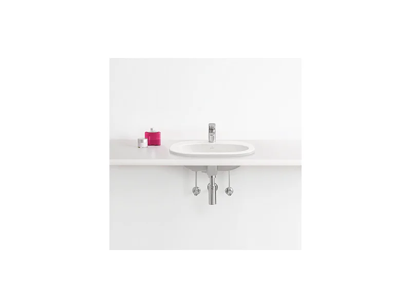 Vasque a encastrer VILLEROY ET BOCH O.Novo Blanc CeramicPlus