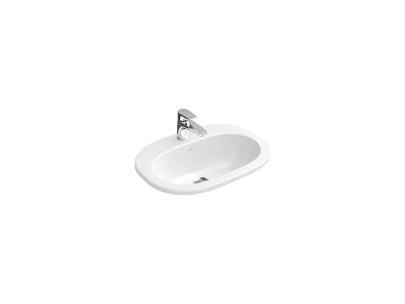 Vasque a encastrer VILLEROY ET BOCH O.Novo Blanc CeramicPlus