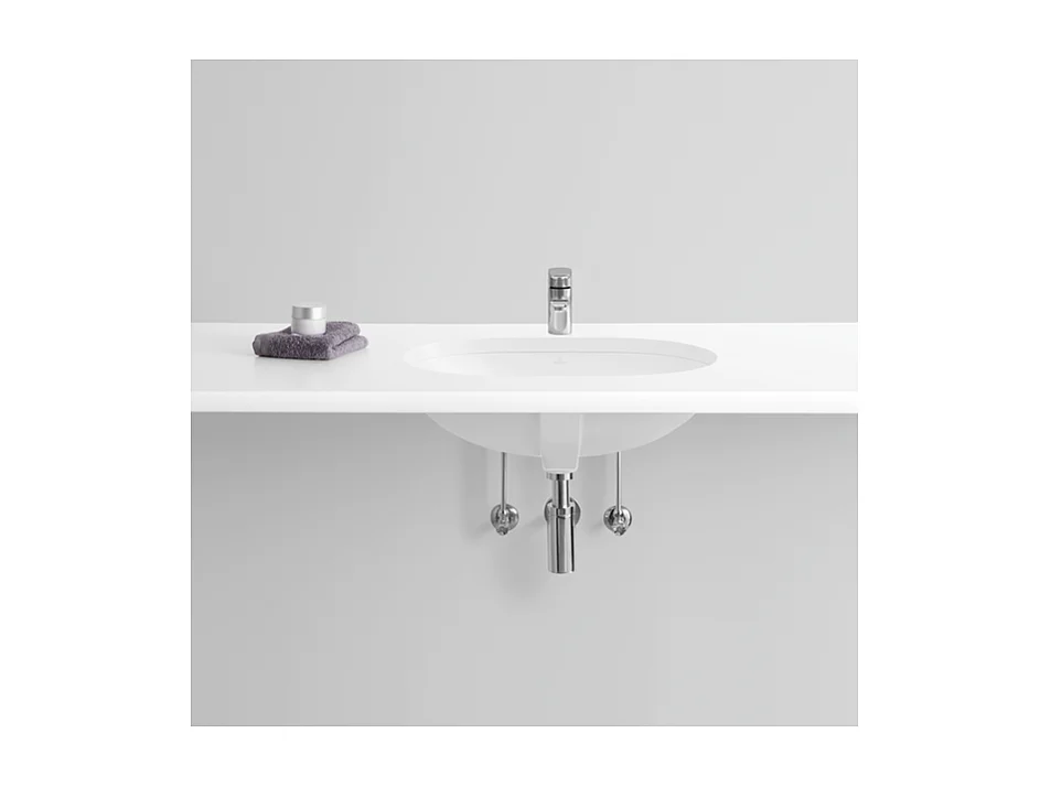 Vasque à encastrer par dessous VILLEROY ET BOCH O.Novo 60 x 35 cm