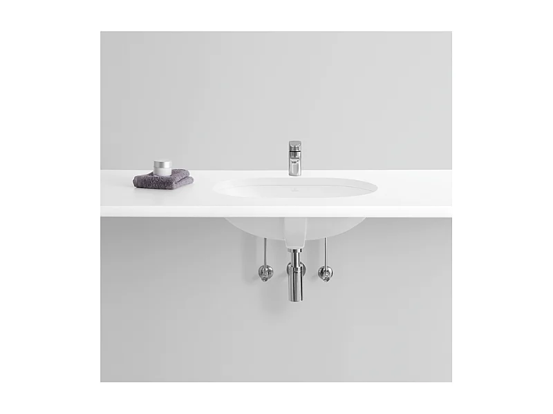 Vasque à encastrer par dessous VILLEROY ET BOCH O.Novo 60 x 35 cm