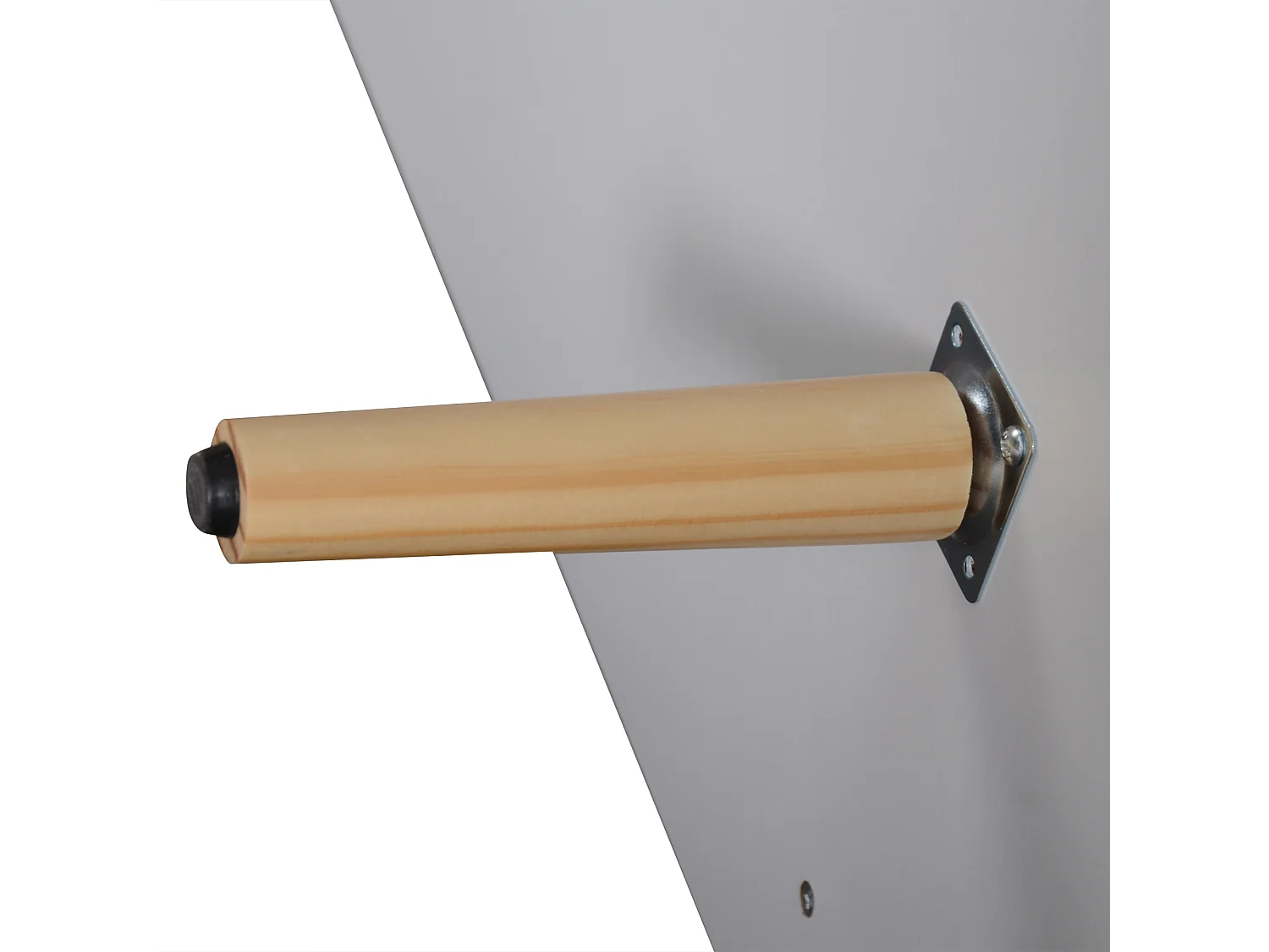 Meble TV 40x160x63,5 cm - z 2 drzwiami - z 4 szufladami - Płyta wiórowa - biała