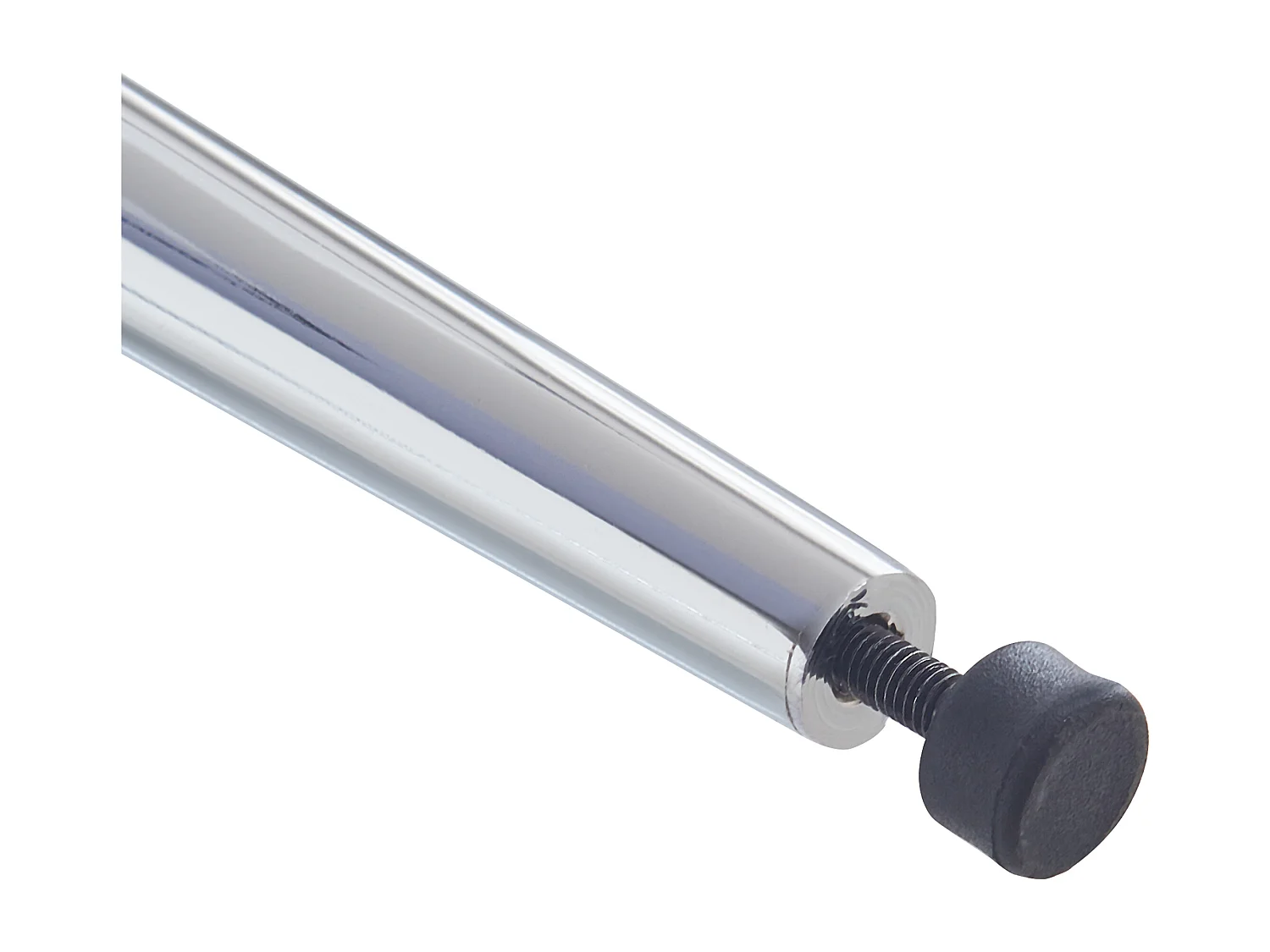 Lot de 4 chaises - Velours de haute qualité - Pieds réglables - Gris