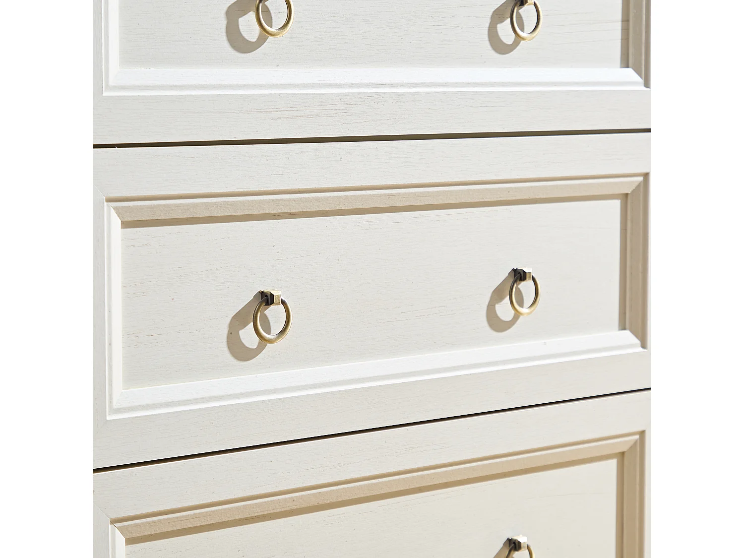 Buffet met 6 lades - MDF - Wit