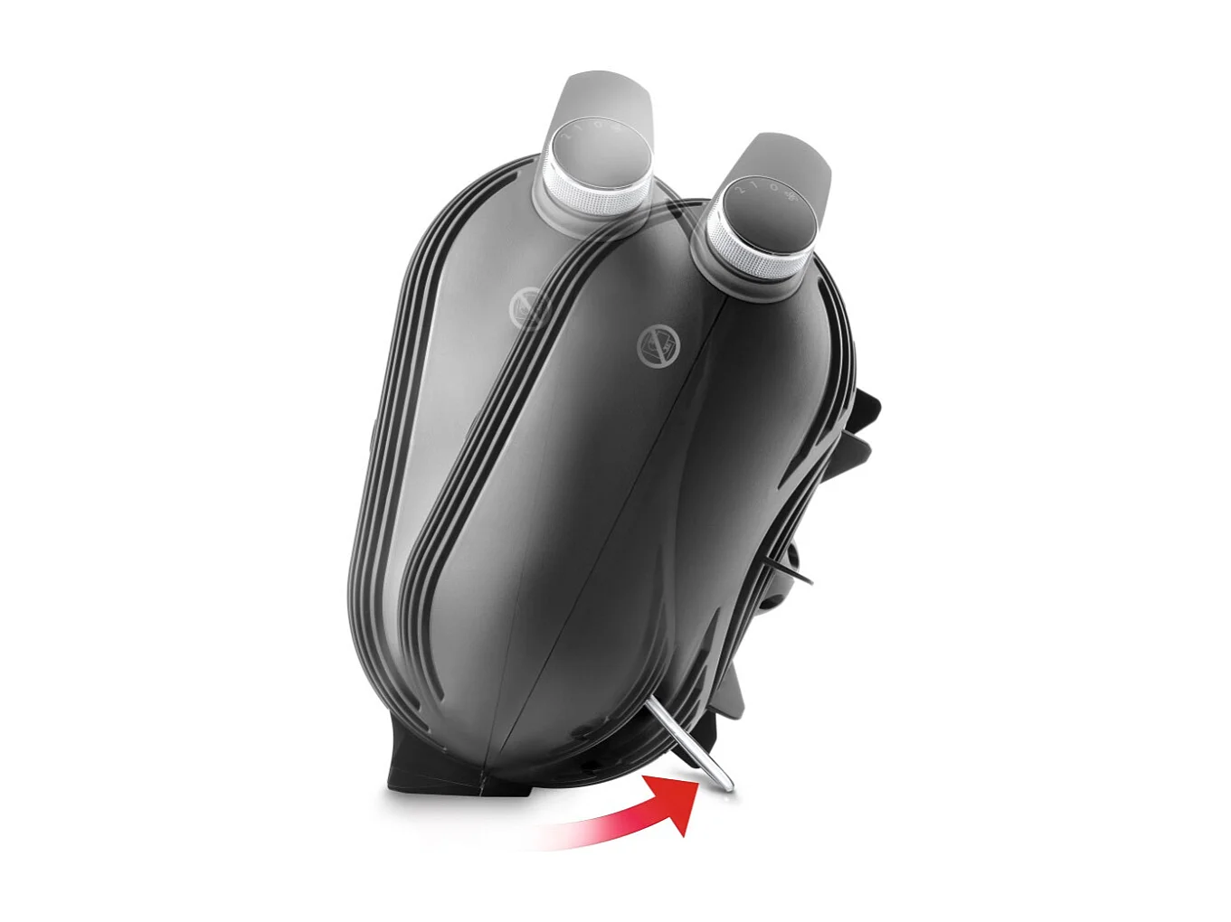 RADIATEUR SOUFFLANT - Capsule Hobby - 2400 W - IP21 - Poignée - Ventila DELONGHI - HFS30C24.DG