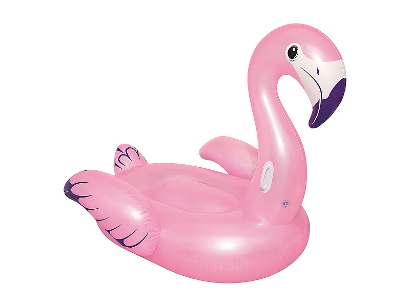 Flamand rose à chevaucher - 173 x 170 cm