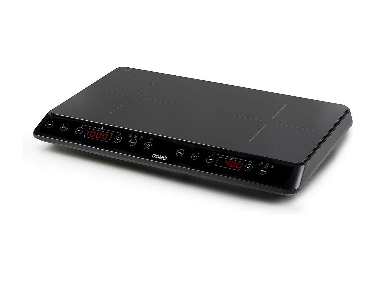 Plaque a induction - DOMO - 2 feux - 56 x 34 x 7 cm - DO338IP