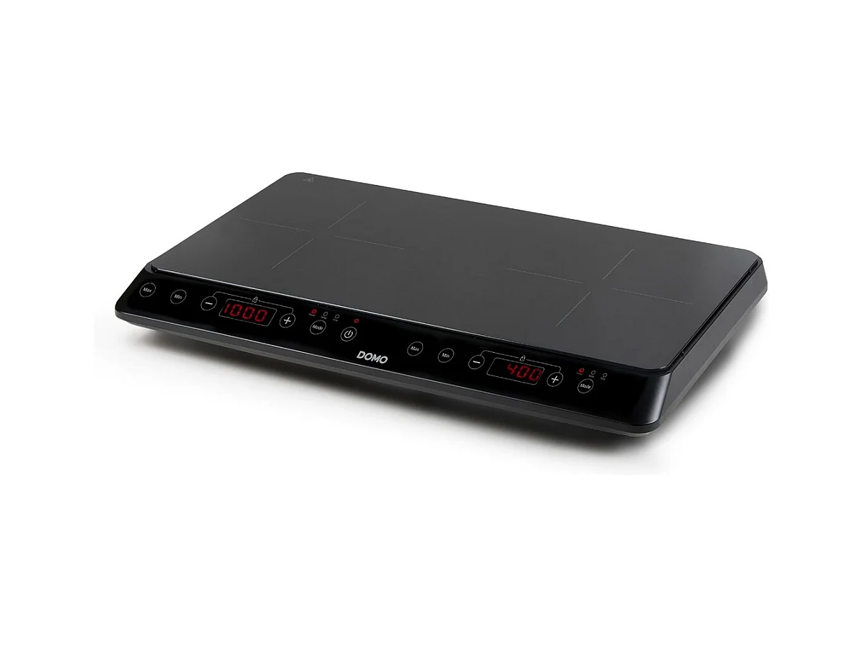Plaque a induction - DOMO - 2 feux - 56 x 34 x 7 cm - DO338IP