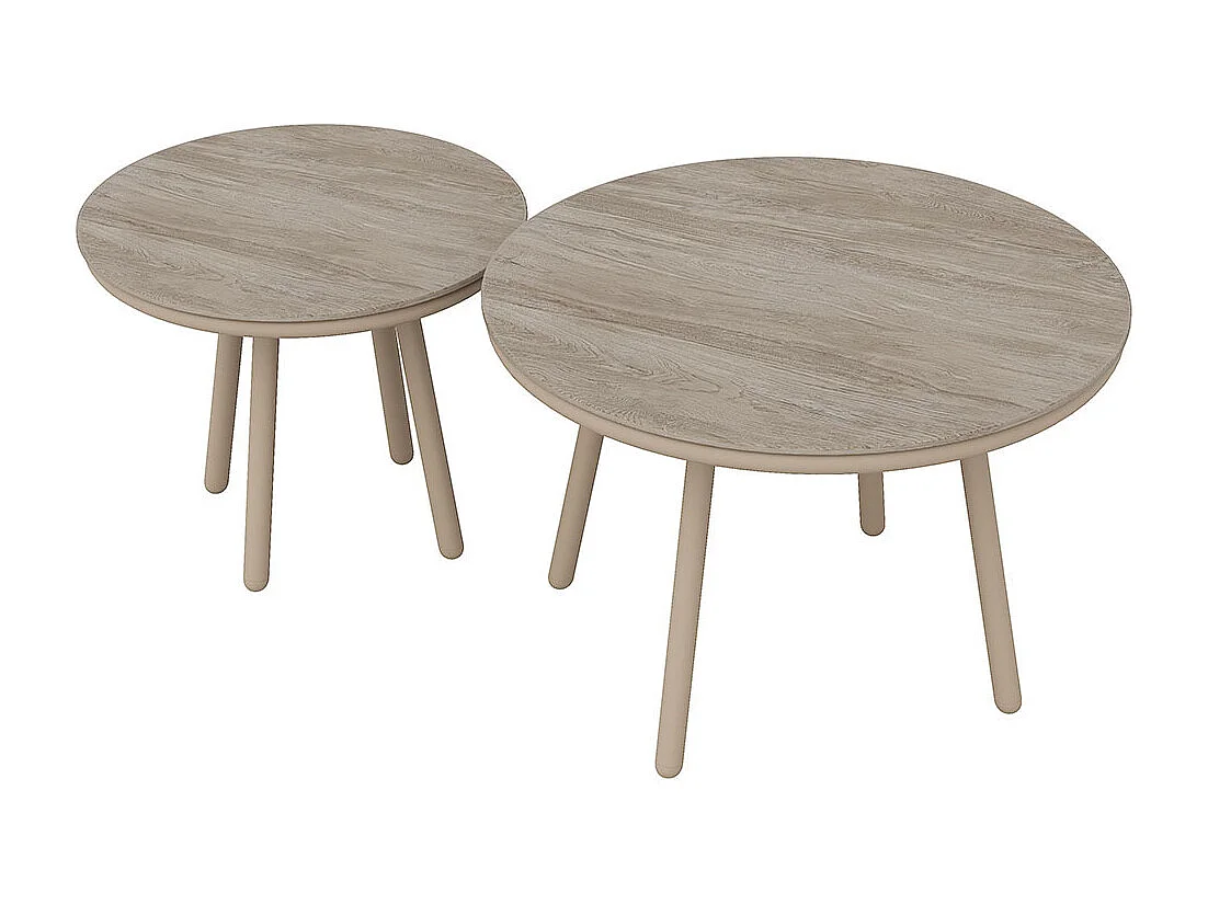 Set di mobili da giardino con corde intrecciate a mano, compresi tutti i cuscini di seduta e di schienale, colore kaki