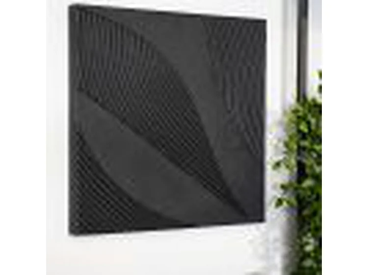 Furnilux Tisch - Schwarz 90x90 cm - Groß