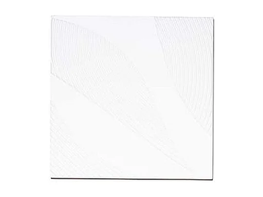 Décoration murale Furnilux - Blanc 90x90 cm - Grand carré