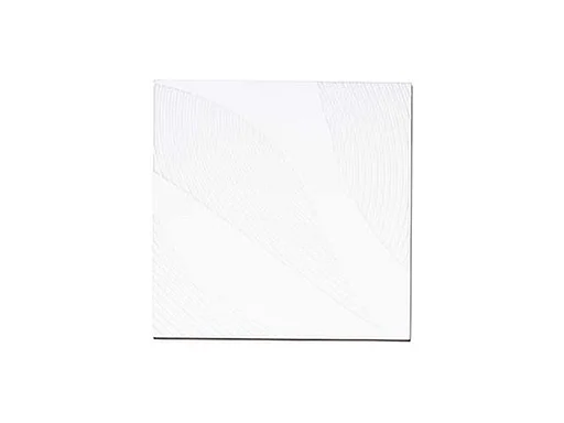 Décoration murale Furnilux - Blanc 90x90 cm - Grand carré