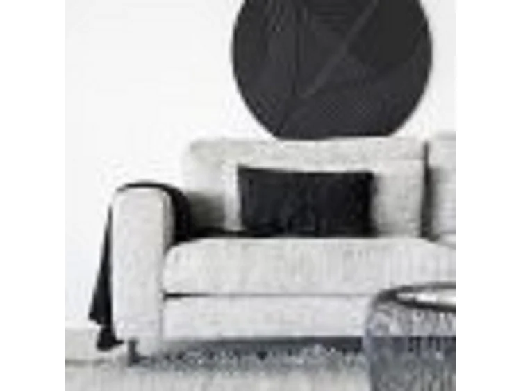 Table ronde Furnilux Tazi - Noir - 90 x 90 cm