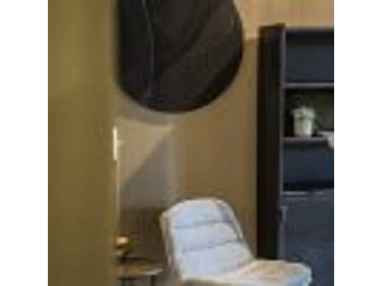 Table ronde Furnilux Tazi - Noir - 90 x 90 cm