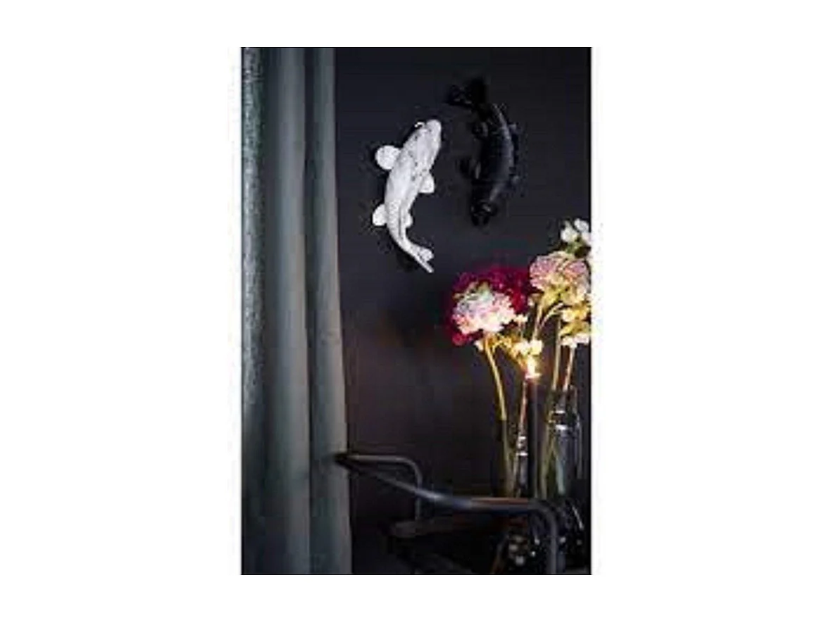 Wanddecoratie Furnilux - Wit 31x14x9 cm - Triton Design