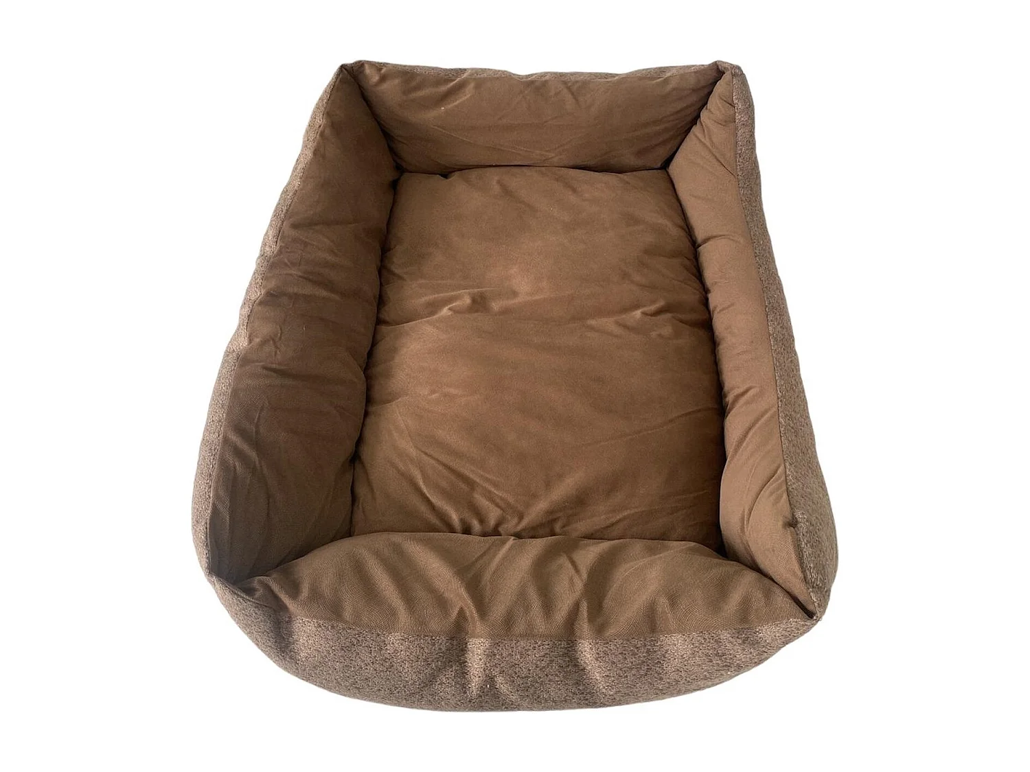 Hundekorb ComfortPet - Grau Soft Plüsch - Groß
