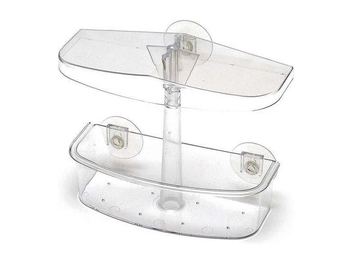 Raamvoederhuis Furnilux - Transparant 20x10x16.5 cm - Set van 2 met zuignappen