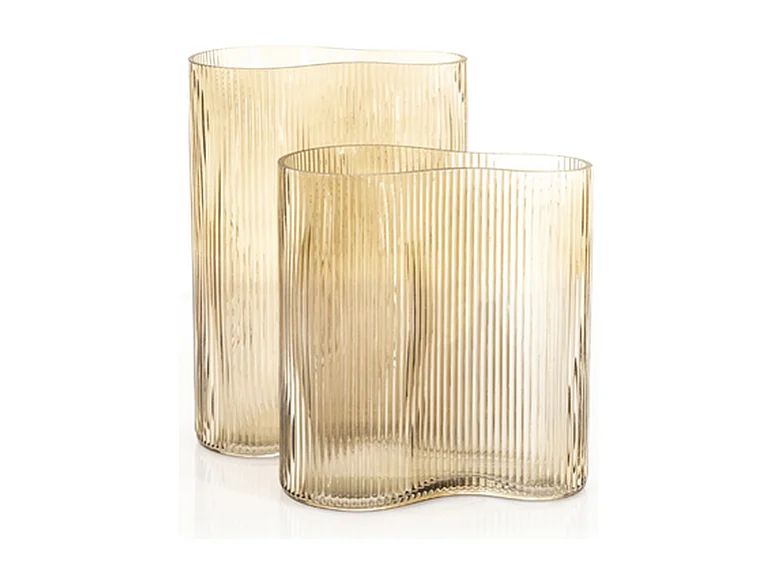 Vase Riba - Marron - 18.5x12.3x20 cm