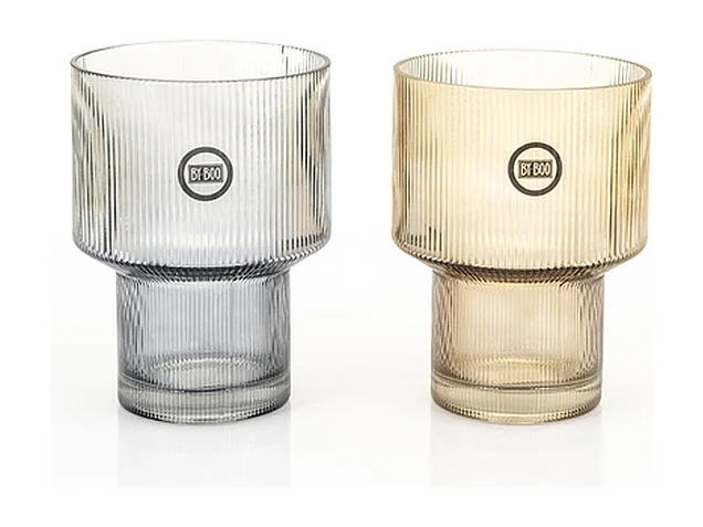 Vaas Riba - Bruin - 15x15x19.5 cm