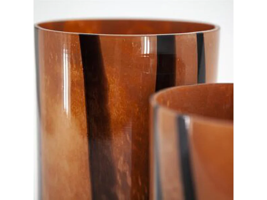 Vaas Niala - Zwart - 42x42x28 cm