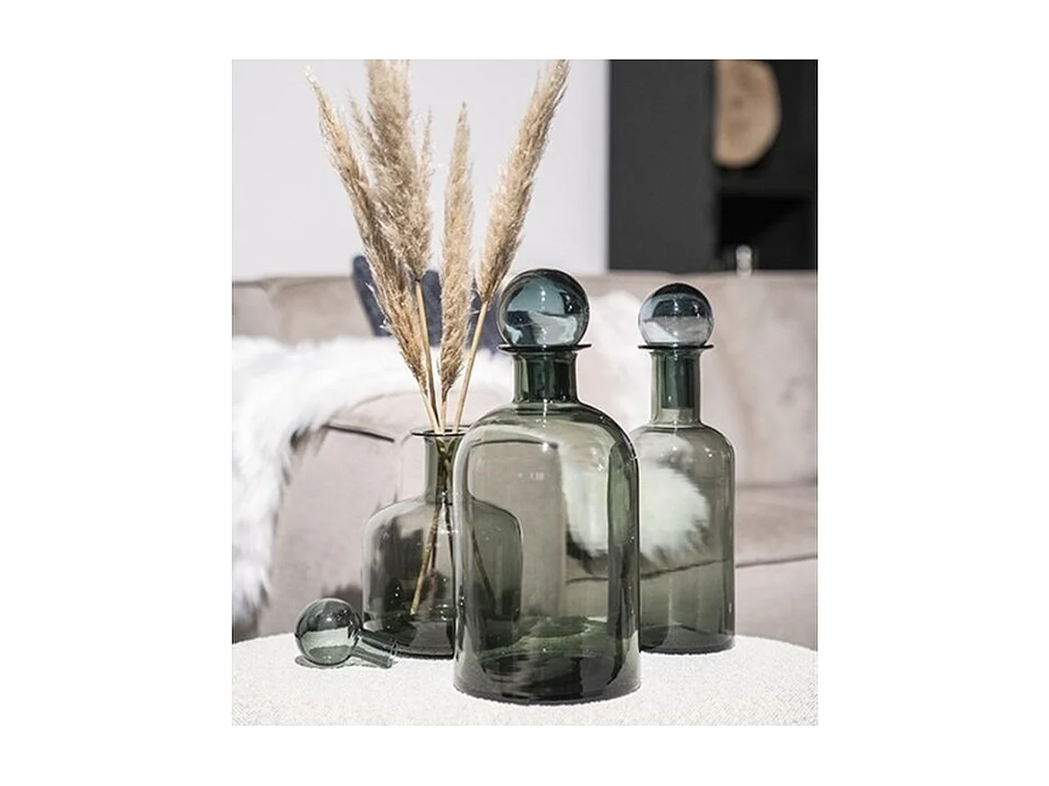 Vase By-Boo Dio - Gris - Taille Moyenne