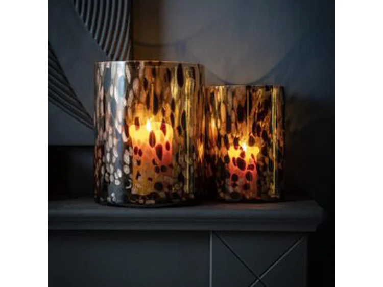 Vase à fleurs Cleo - Marron 15x20 cm - Petit modèle