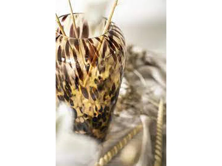 Vase à fleurs Claude - Marron 24x24x40 cm