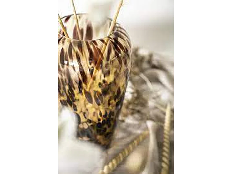 Vase à fleurs Claude - Marron 24x24x40 cm