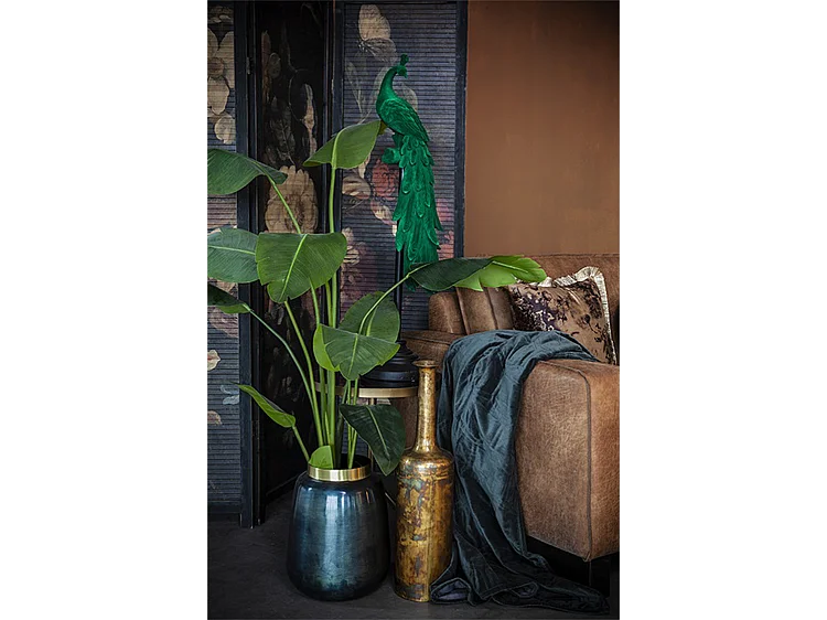 Vase Furnilux - Or - 16 × 16 × 64 cm