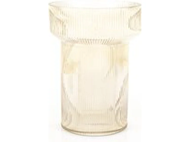 Vase Riba - Braun - 21x21x28,5 cm