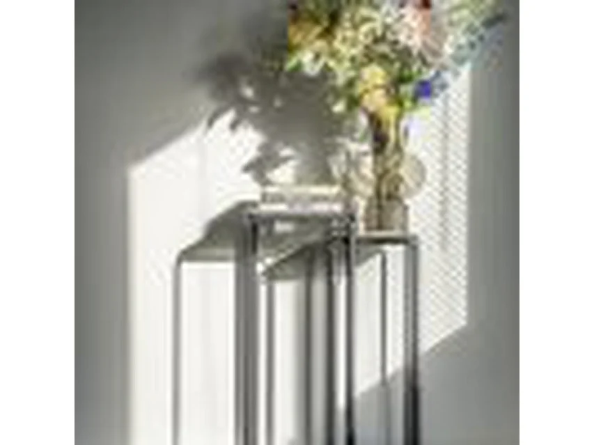 Planttafel Furnilux - Zwart 30x30x73 cm - Set van 2