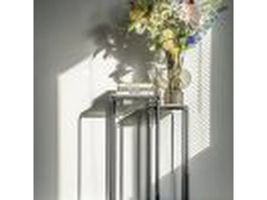 Planttafel Furnilux - Zwart 30x30x73 cm - Set van 2