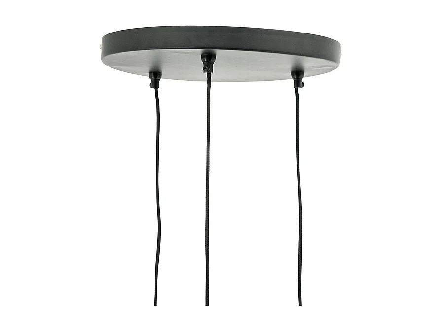 Hanglamp Ovo - Zwart - Cluster Round Design
