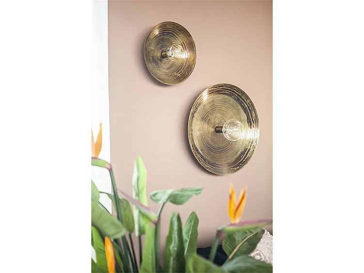 Wandlamp Furnilux Horus - Zwart - Small 35x35x11 cm