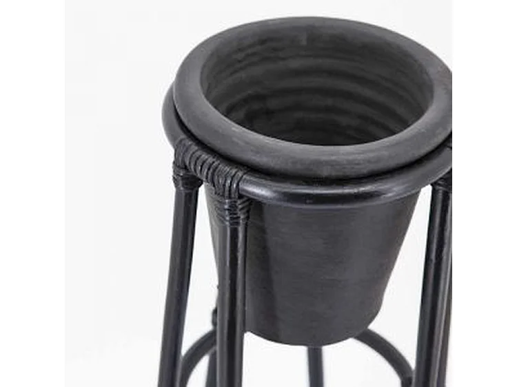 Support pour plantes Furnilux - Noir - Grand modèle