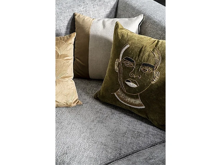 Coussin By-Boo Nett - 45x45 cm - Beige Or