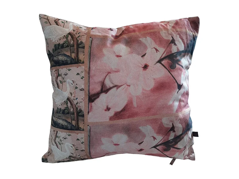 Zierkissen Furnilux - Rosa 45x45 cm - 2er-Set