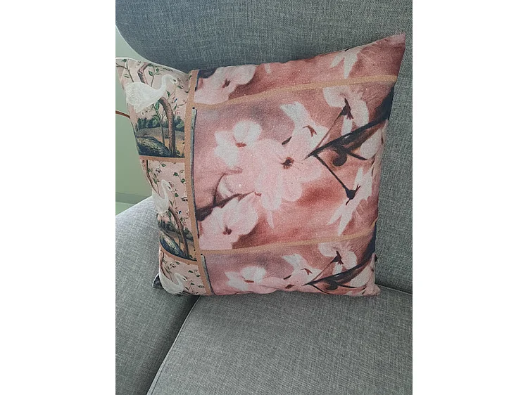 Coussins décoratifs Furnilux - 45x45 cm - Lot de 2 Puro Pink