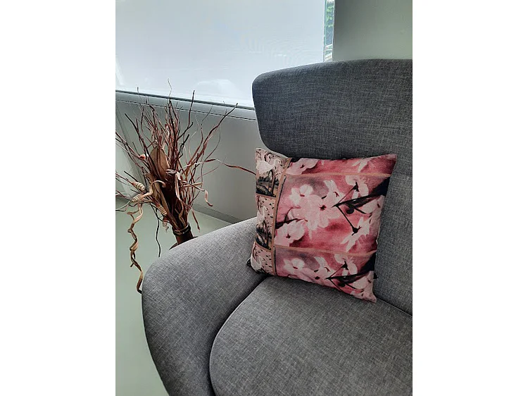 Coussins décoratifs Furnilux - 45x45 cm - Lot de 2 Puro Pink