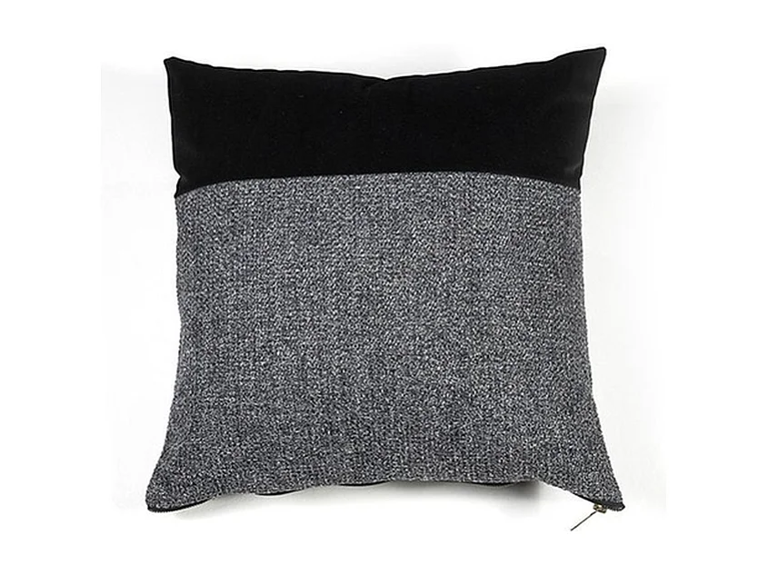 Coussin By-Boo - Noir - 45x45 cm - Design Nett