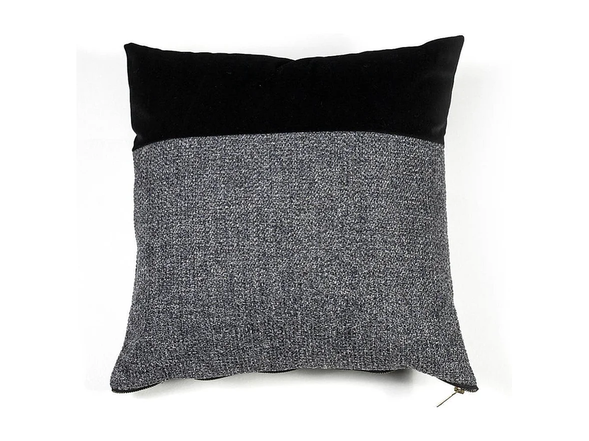 Coussin By-Boo - Noir - 45x45 cm - Design Nett