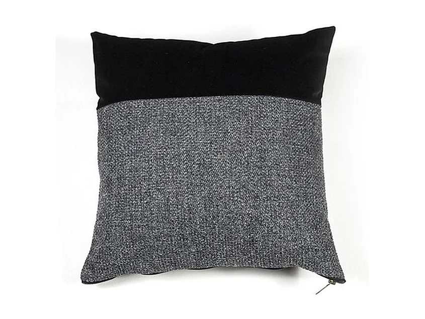 Coussin By-Boo - Noir - 45x45 cm - Design Nett