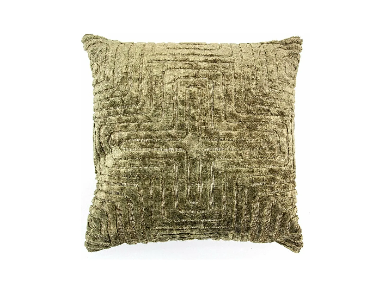 Coussin By-Boo Madame - Vert 45x45 cm - Confort Douillet