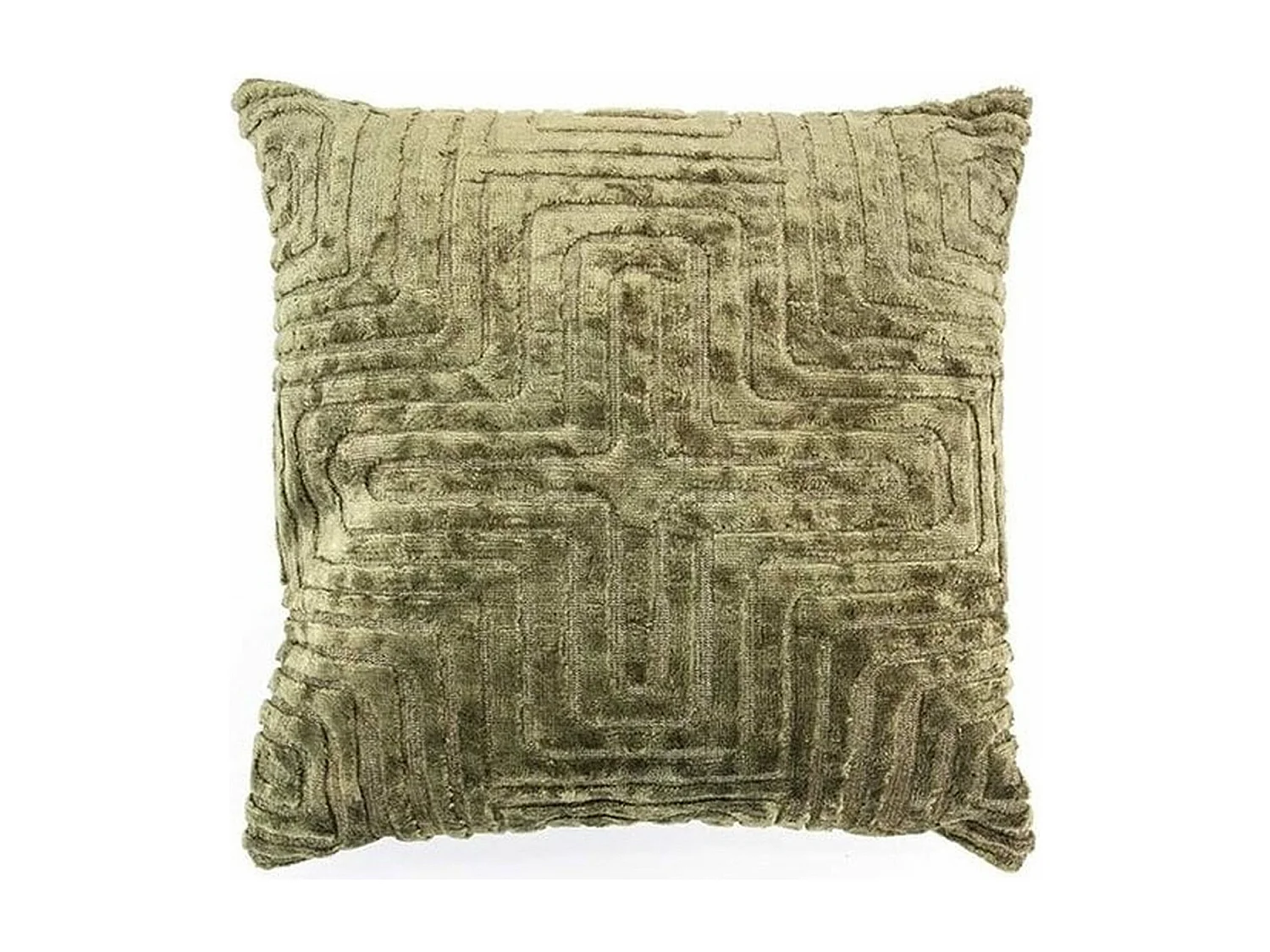 Coussin By-Boo Madame - Vert 45x45 cm - Confort Douillet