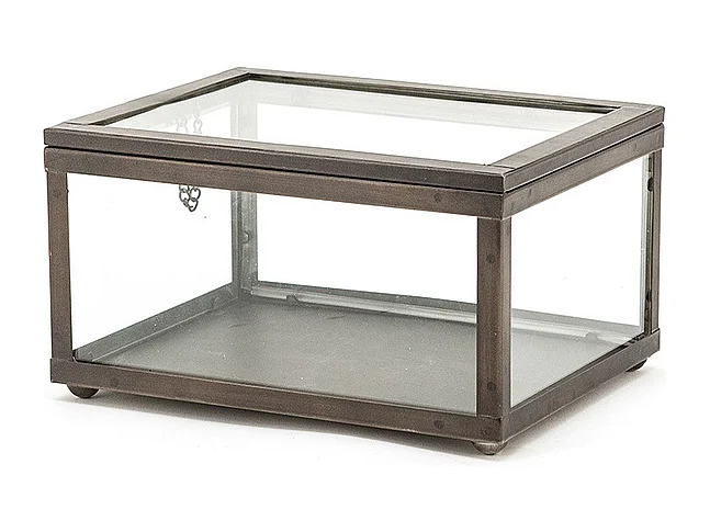 Vitrine - Anthracite - 36x27x21 cm - Grand format