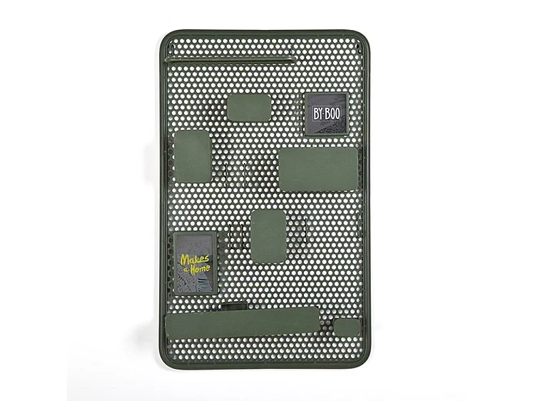 Support mural Furnilux - Métal Vert 80x50x9 cm