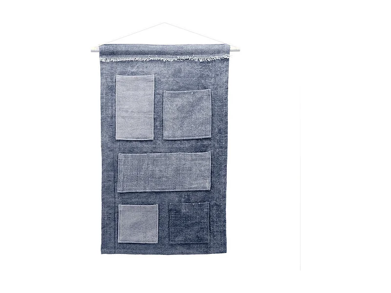 Organisateur mural Furnilux - Bleu - Rangement pratique