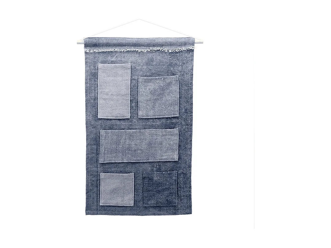 Organisateur mural Furnilux - Bleu - Rangement pratique