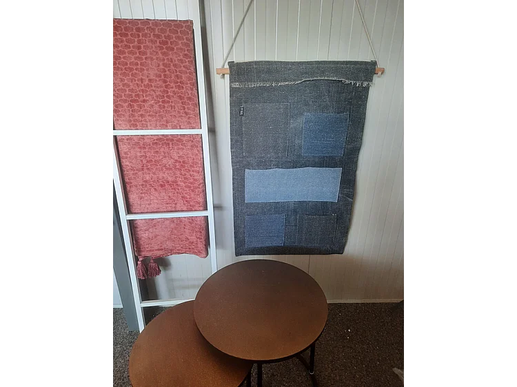 Organisateur mural Furnilux - Bleu - Rangement pratique