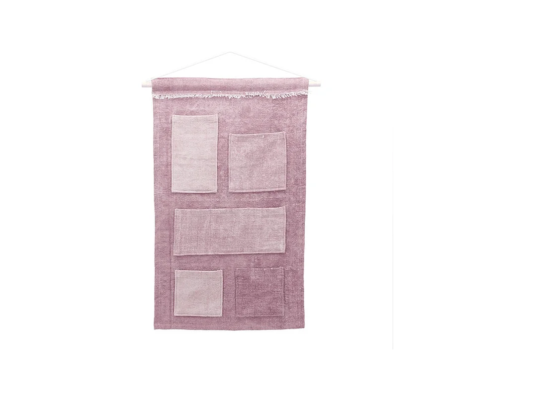 Organiseur mural Furnilux - Rose - Espace de rangement pratique
